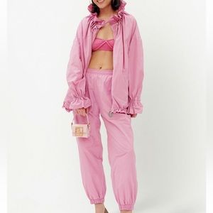 Sleeper Costume Sportive In Pink - Zip Up Jacket With Matching Pants